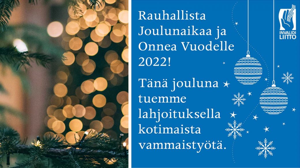 Joulutervehdys 2021