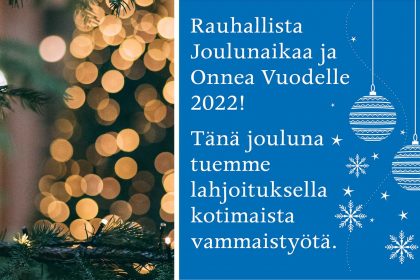 Joulutervehdys 2021